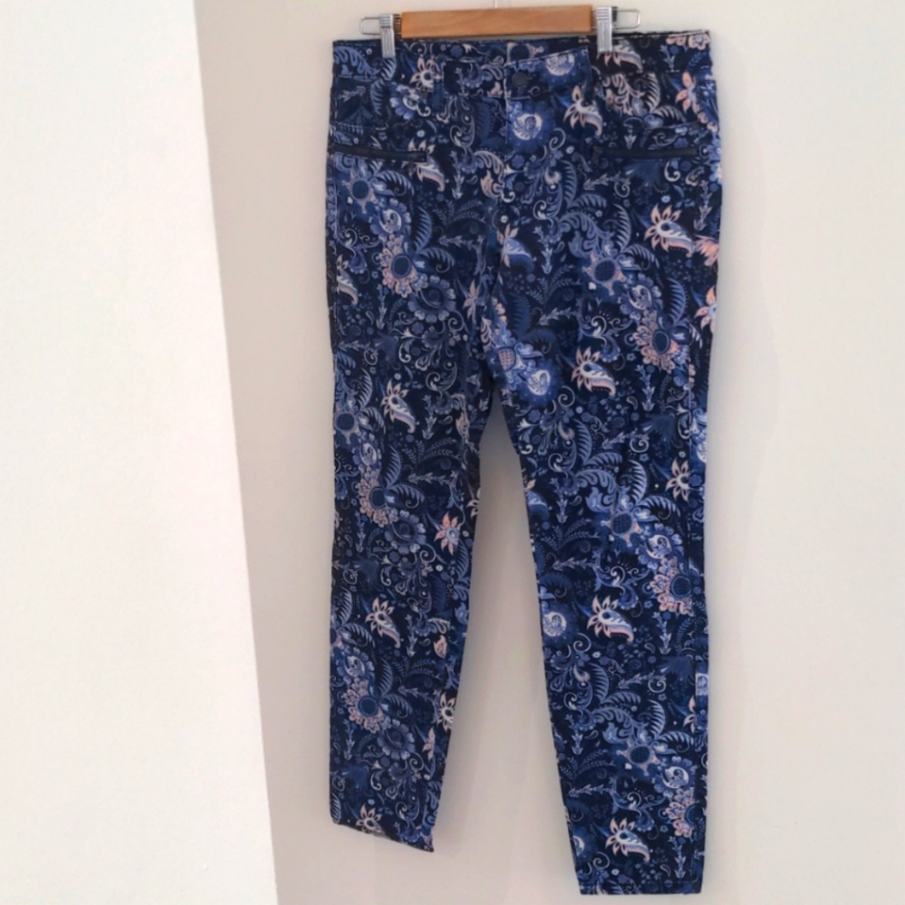 Club Monaco printed denim